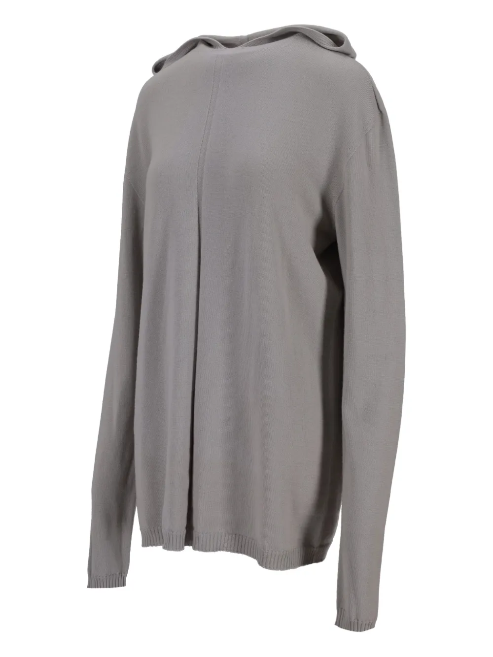 Rick Owens Hoodie met opgestikte zak Grijs