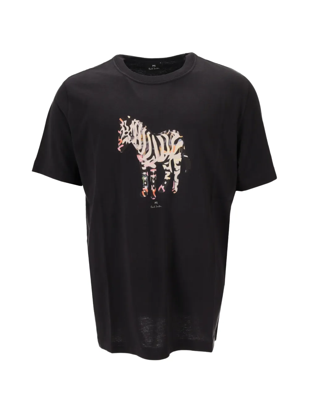 Paul Smith zebra-motif regular-fit T-shirt - Schwarz