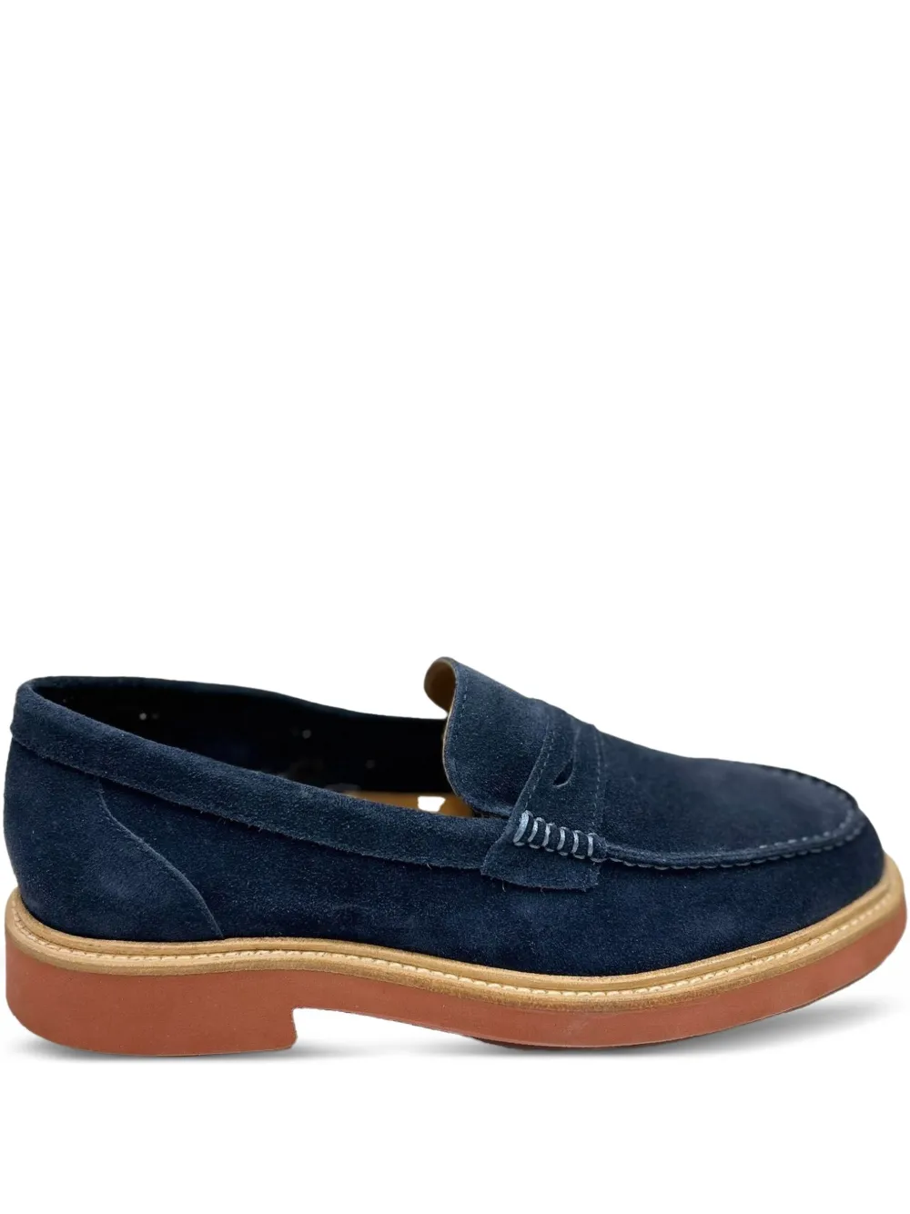 BEKK mocassins en daim | bleu | Image 1