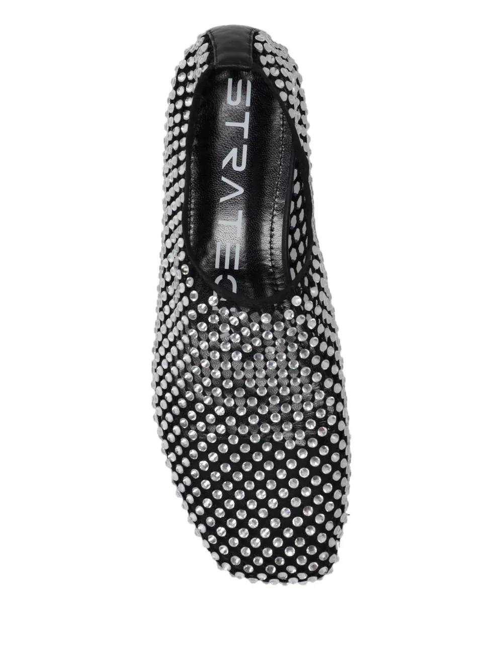 Strategia Shoes Bijoux Embellished Ballet Flats In Multi
