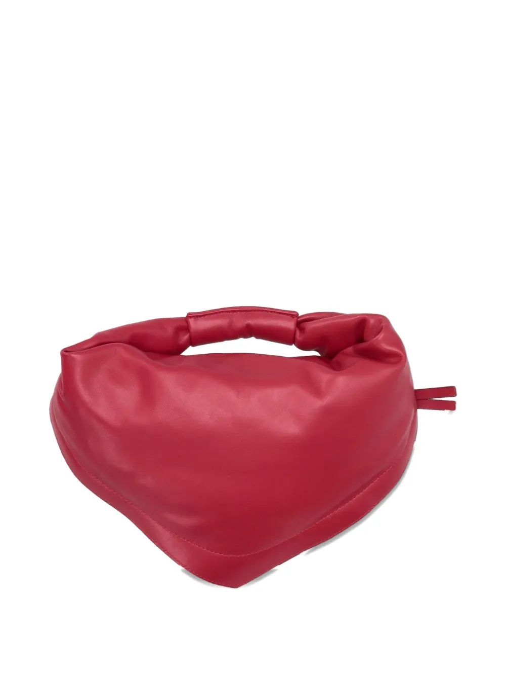 FEDERICO CINA leather shoulder bag - Rood