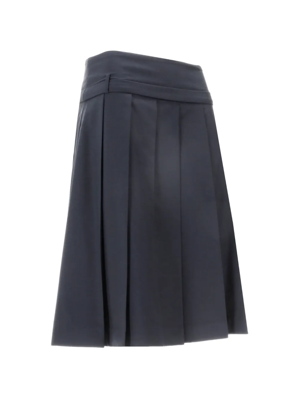  Vivetta Pleated Midi Skirt - Blue 