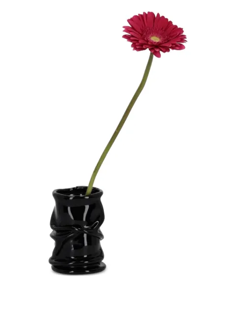 STUDIO X ruched-detailing vase 