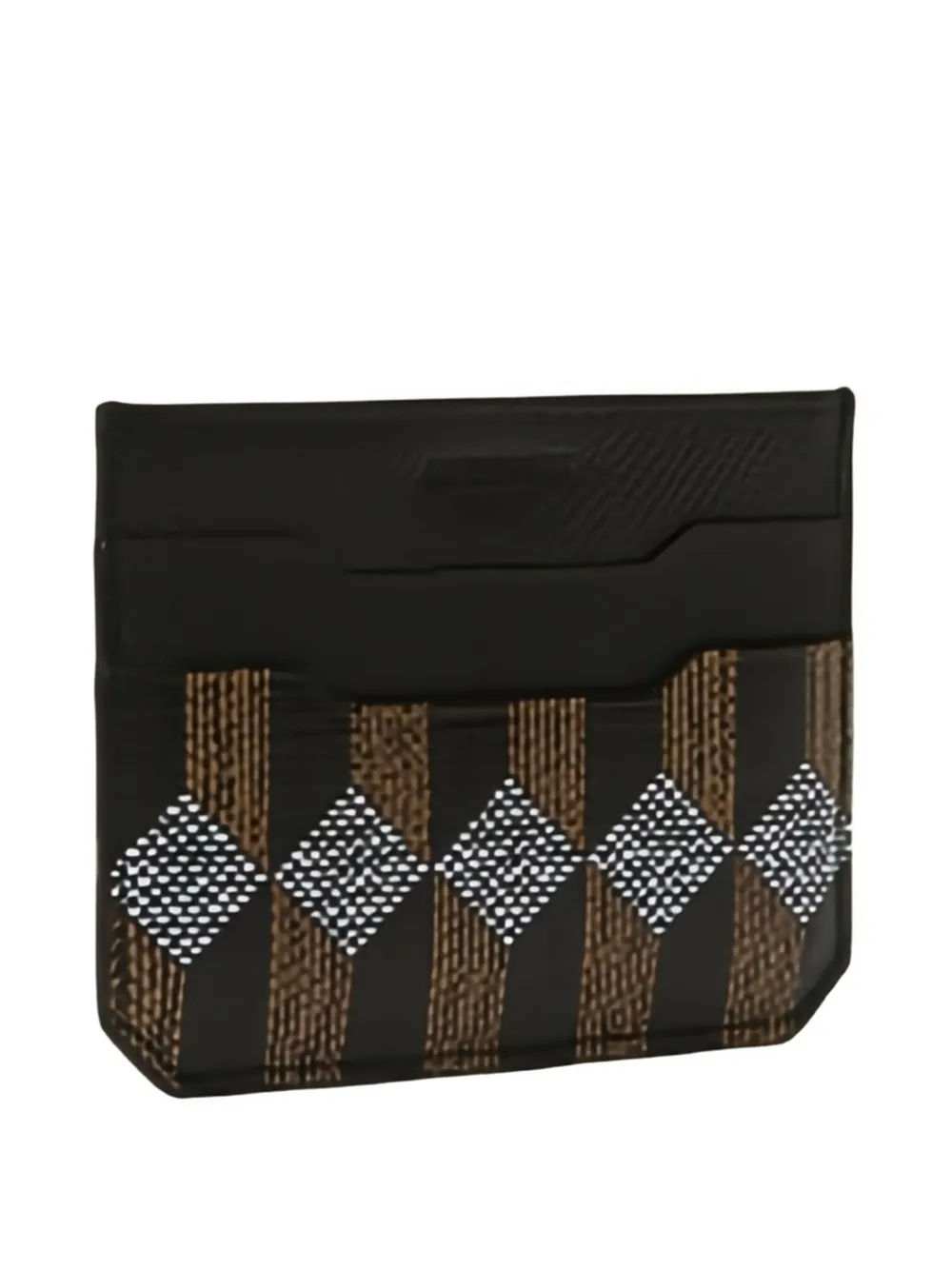 Au Depart Leather Cardholder In Multi