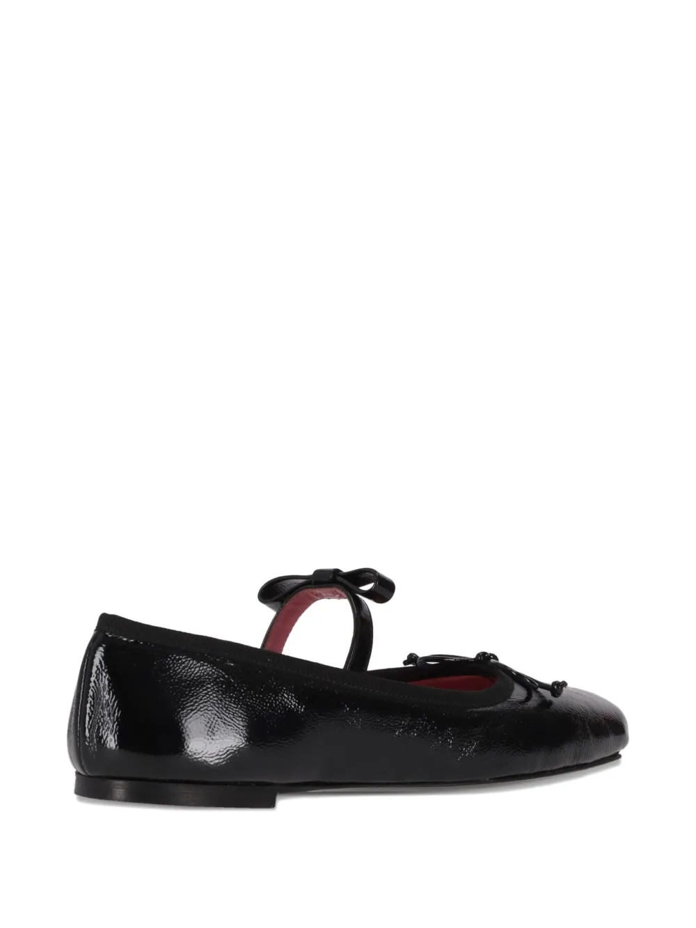  Vivetta Ballerina Classic Bow-strap Ballet Flats - Black 