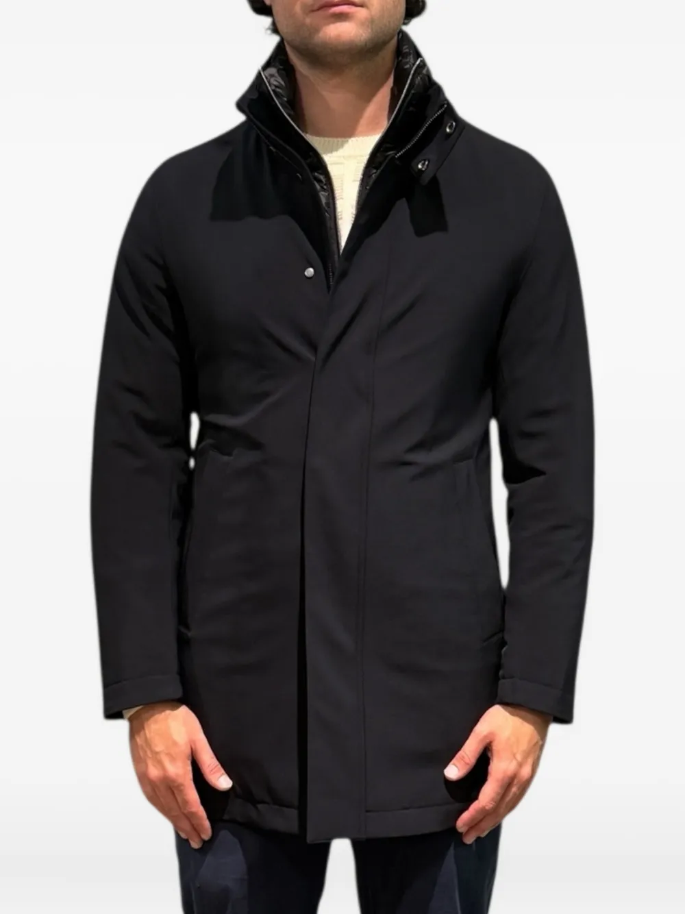 Montecore long-sleeve padded coat | Black | Image 1