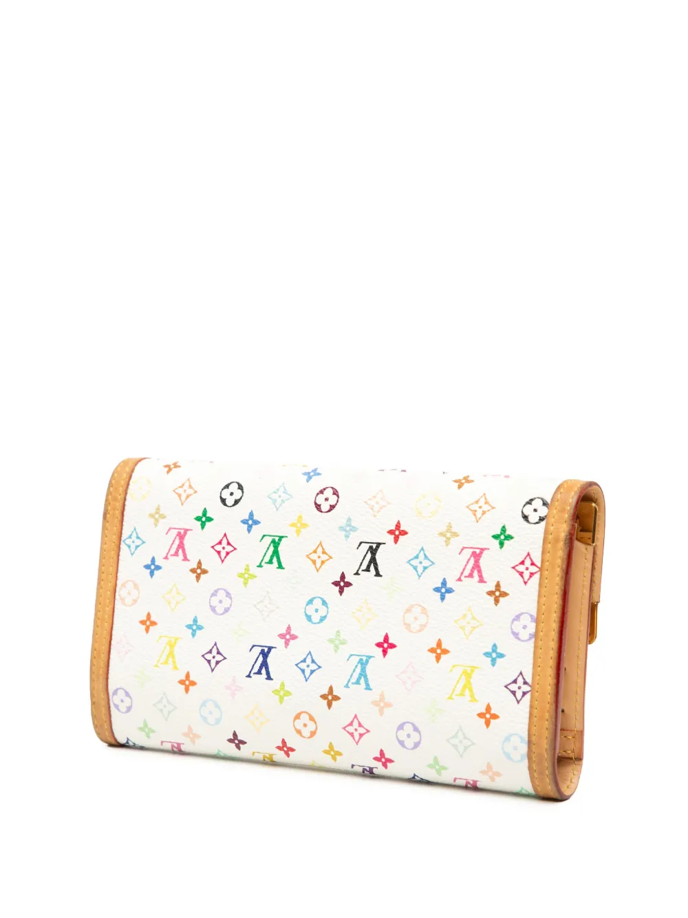 Louis Vuitton Pre-Owned cartera Monogram Multicolore Porte Tresor International Wallet 2005 | Image 2