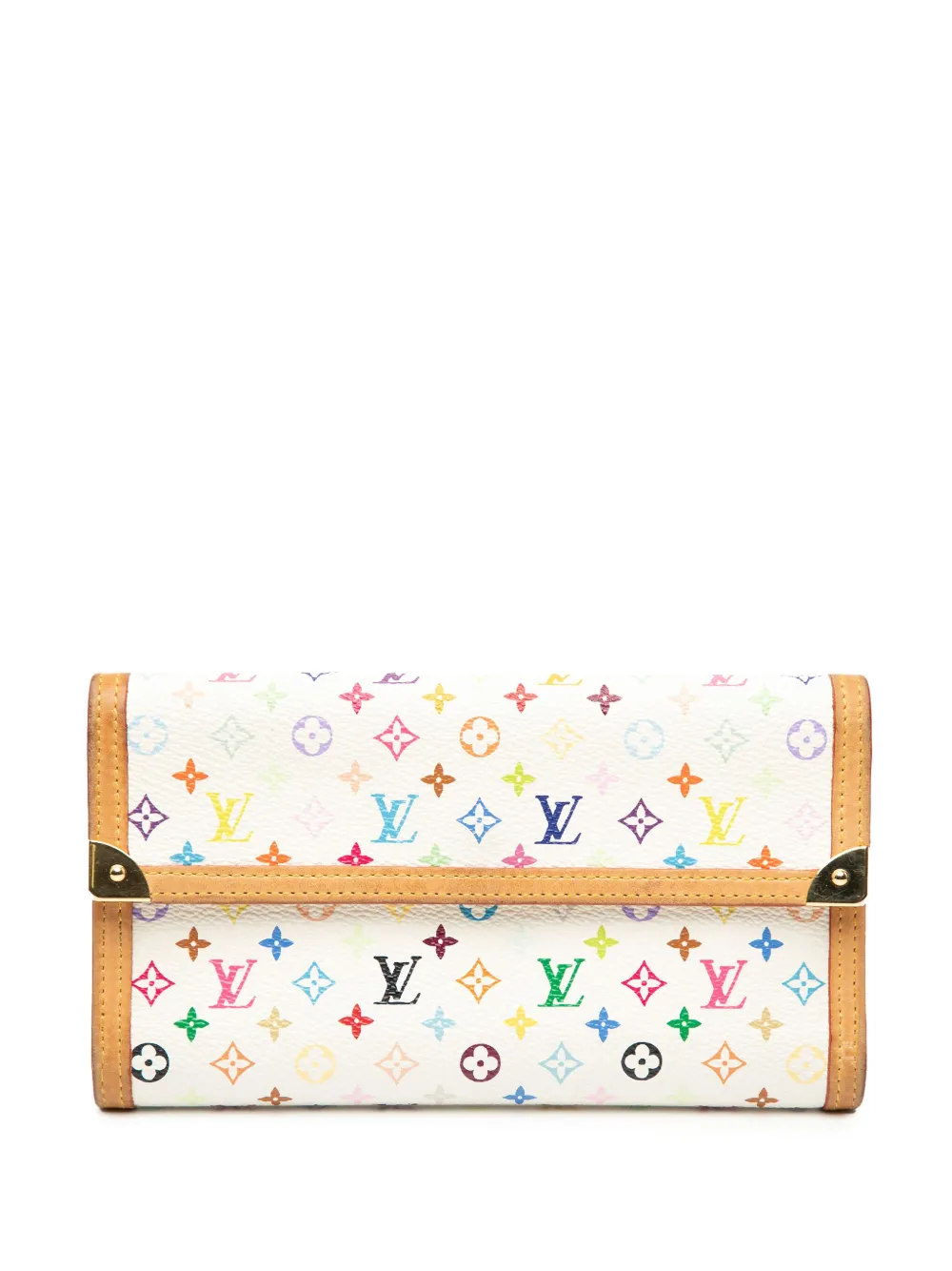 Louis Vuitton Pre-Owned 2005 モノグラム マルチカラー ポルト トレゾール インターナショナル 長財布 Louis Vuitton Pre-Owned 2005 モノグラム マルチカラー ポルト トレゾール インターナショナル 長財布