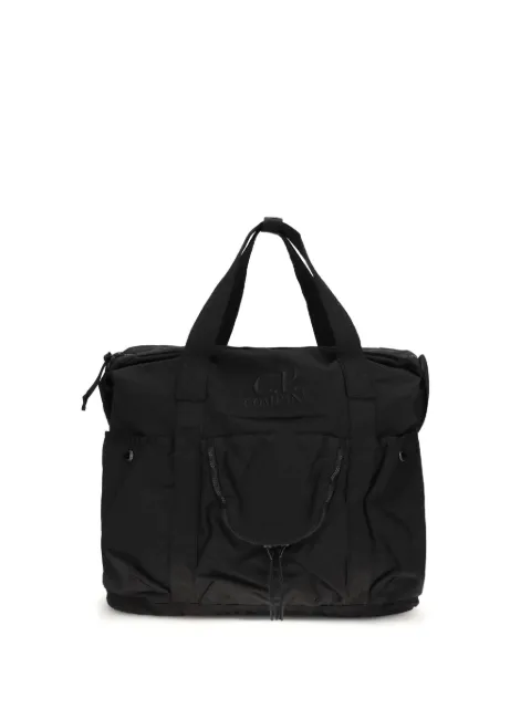 C.P. Company logo-detailed tote bag