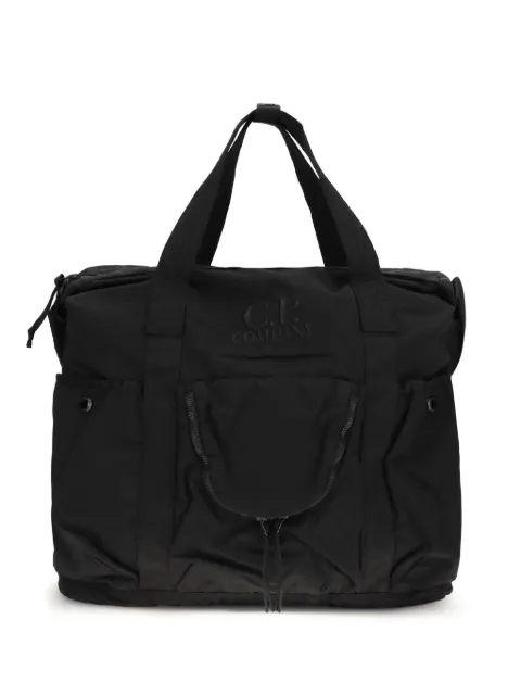 C.P. Company logo-detailed tote bag