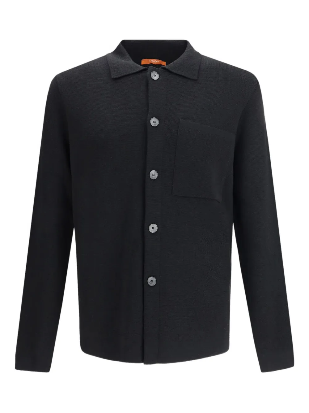 Cruna buttoned pocket cardigan | Black | Image 1