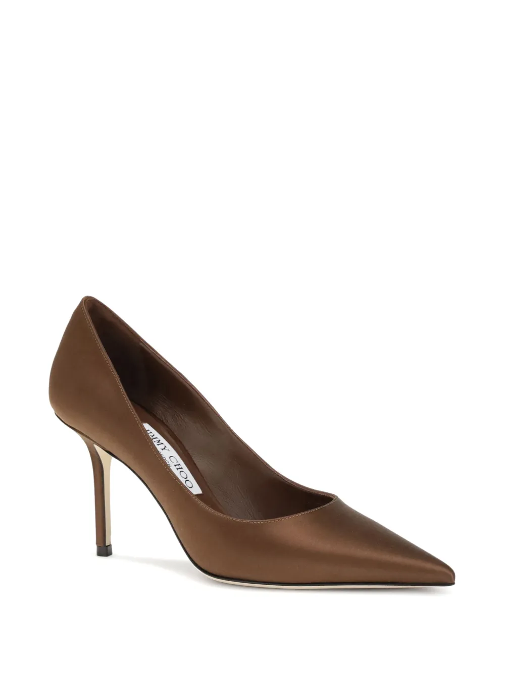Jimmy Choo 85 mm Love pumps met puntige neus Bruin