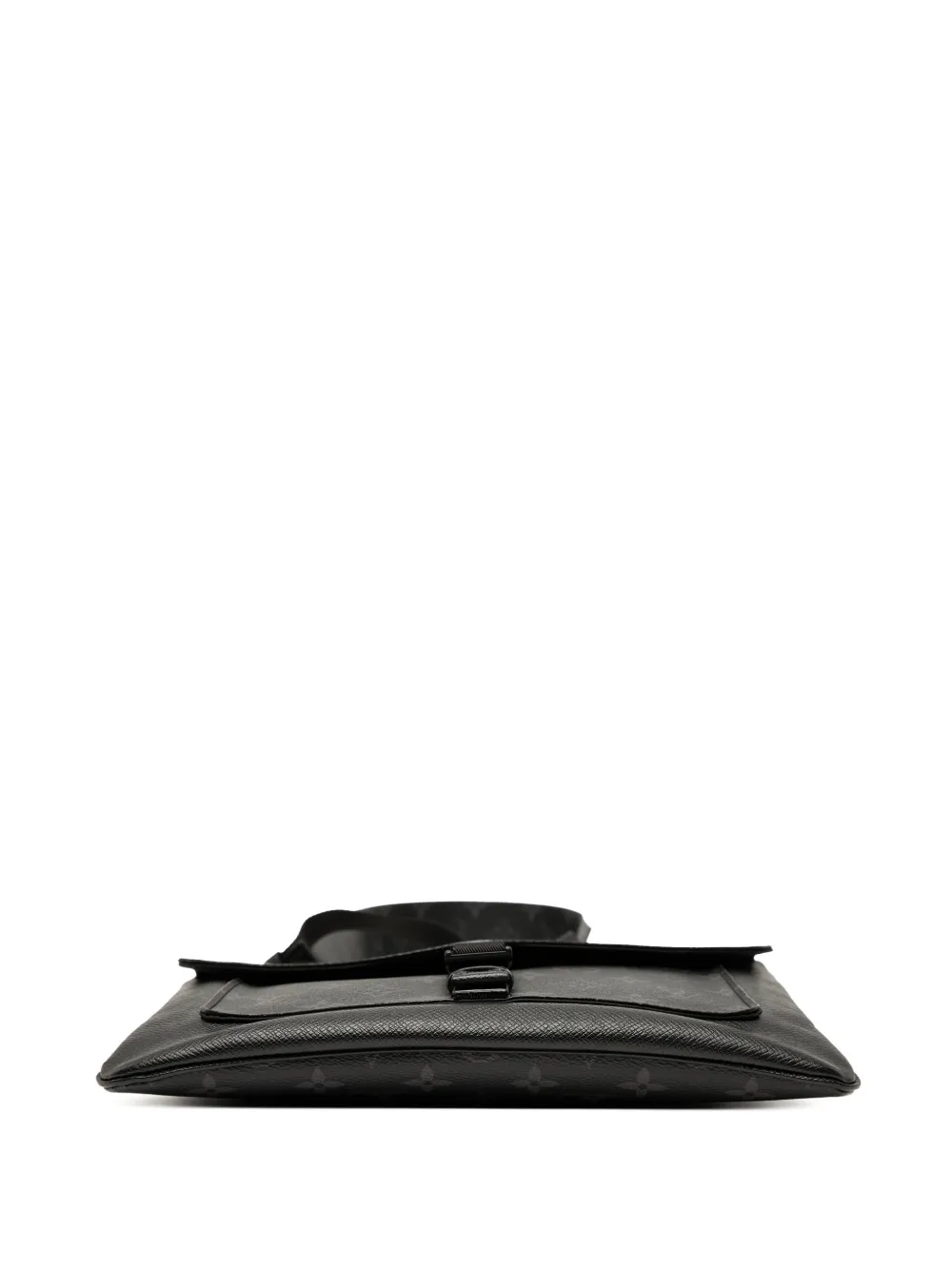 Pre-owned Louis Vuitton 2020 Taigarama Outdoor Flap Messenger Crossbody Bag In Black