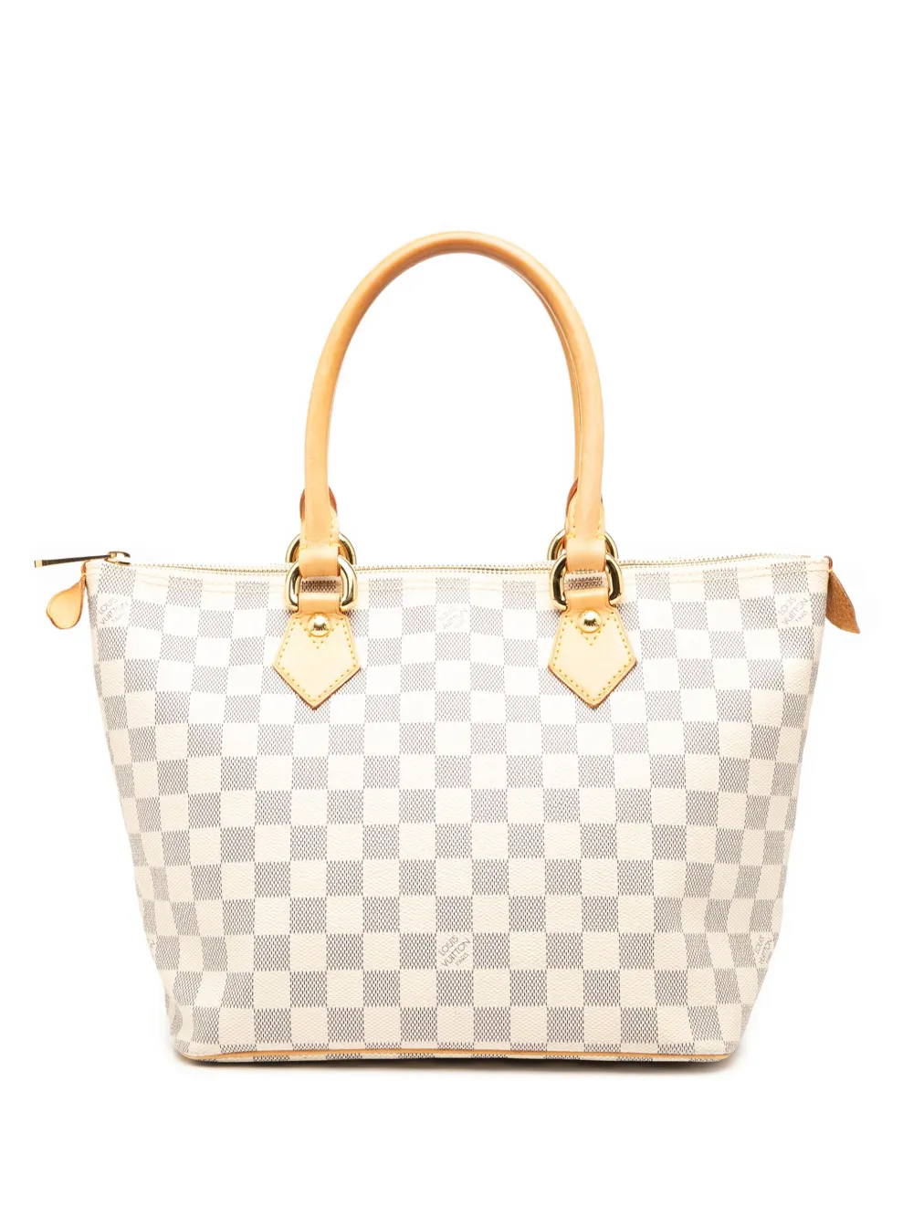 Louis Vuitton Pre-Owned 2007 Damier Azur Saleya PM handbag - ホワイト Louis Vuitton Pre-Owned 2007 Damier Azur Saleya PM handbag - ホワイト