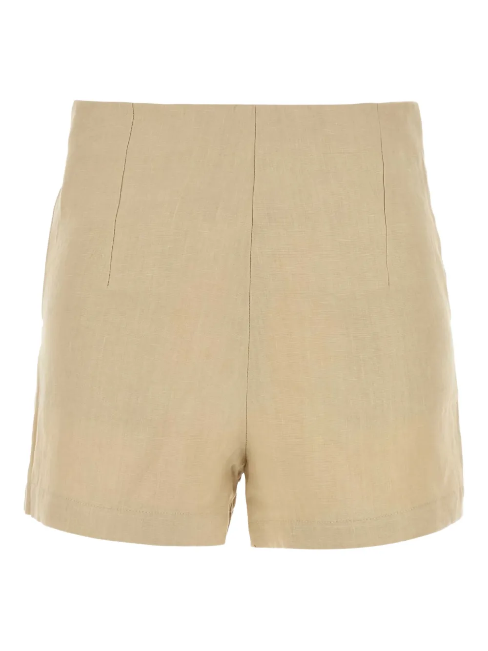 Le Kasha Beige Linen Ezbet Shorts In Neutral