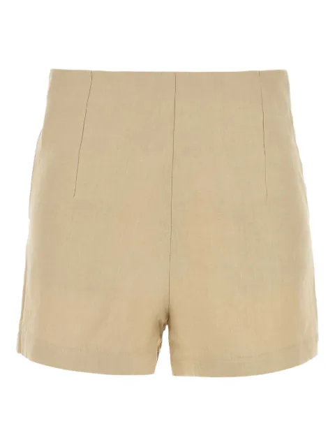 Le Kasha Beige linen Ezbet shorts