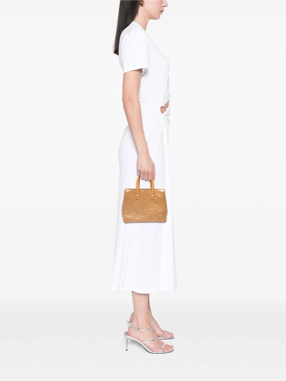 Louis Vuitton Pre-Owned 2005 Monogram Vernis Reade PM handbag | Pre-Owned | Image 2