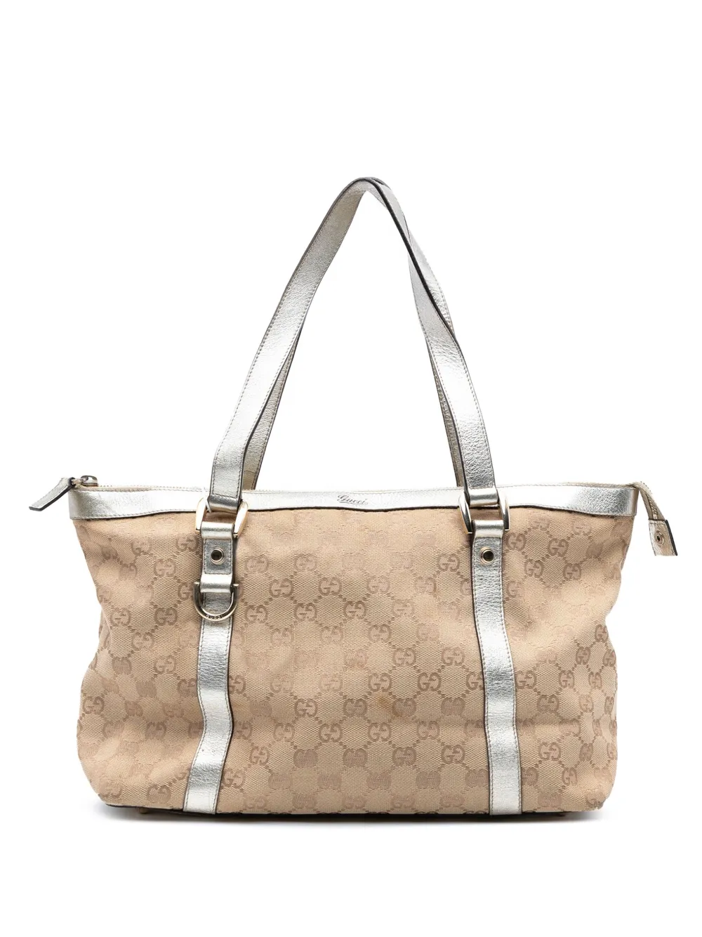 Gucci Pre-Owned 2000-2015 GG Canvas Abbey D Ring tote bag | Brown | Image 1