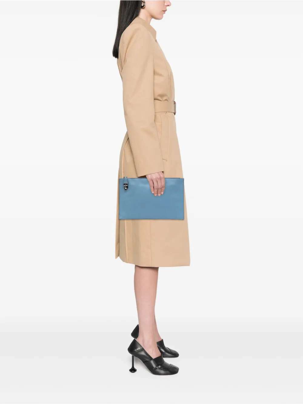 Prada Pre-Owned Lux kuvertväska i Saffiano-läder med dragkedja från 2013-2025 | Pre-Owned | Image 2