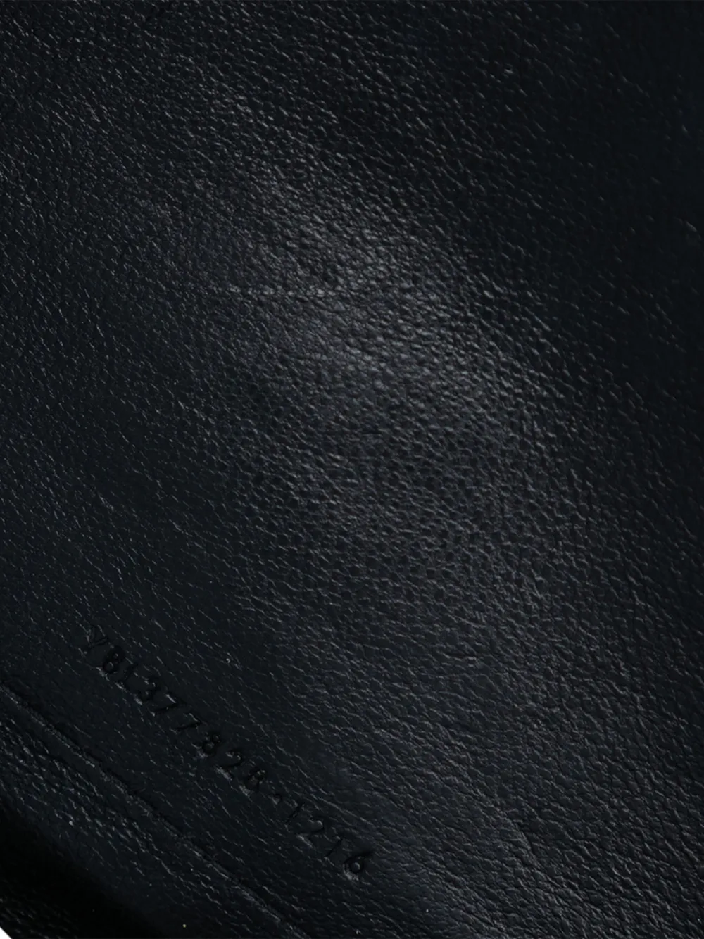 Pre-owned Saint Laurent 2016 Grain De Poudre Matelasse Chevron Monogram Chain Wallet Crossbody Bag In Black