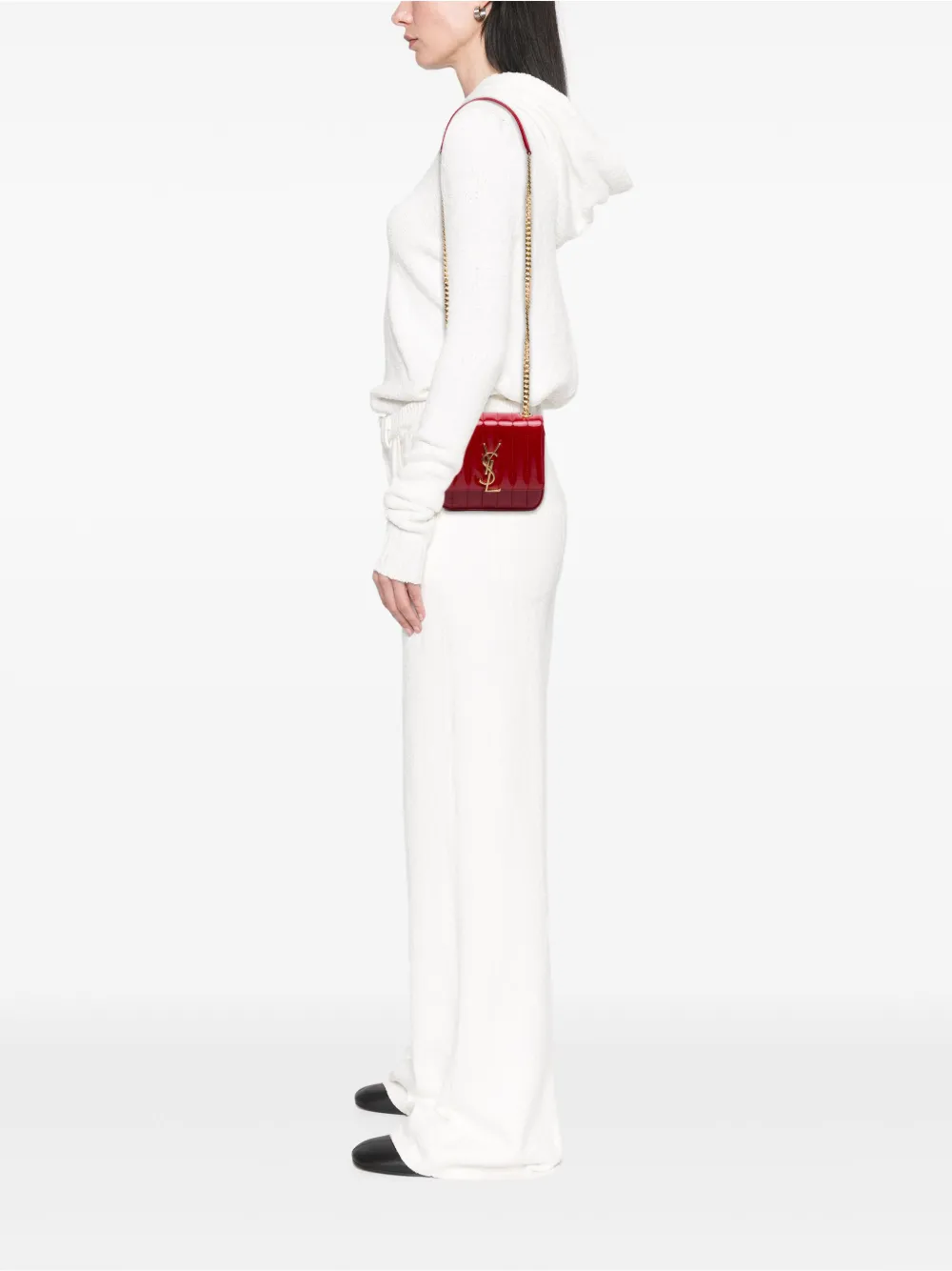 Saint Laurent Pre-Owned 2019 Small Patent Vicky crossbody bag | Pre-Owned | Image 2