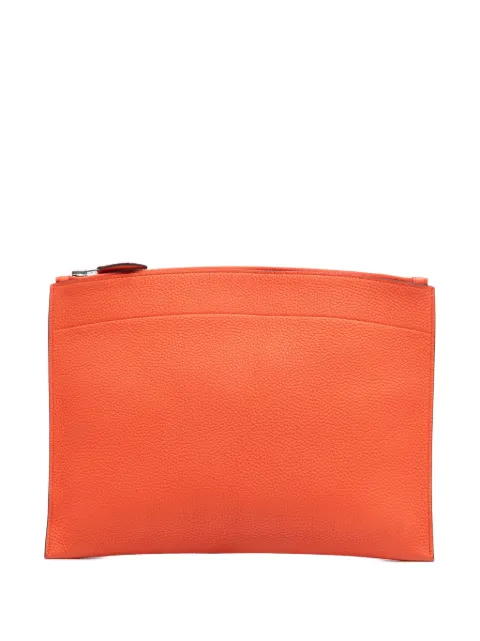 Hermès Pre-Owned 2015 Medium Togo Bazar Pouch clutch bag