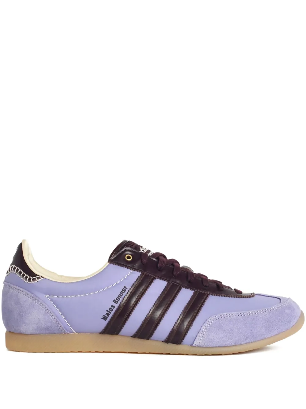 adidas x Wales Bonner suede-leather sneakers Paars