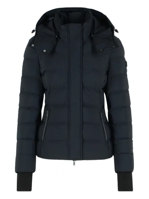 Moose Knuckles Gefütterte Kapuzenjacke mit Faux Fur