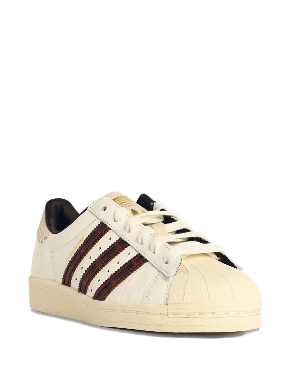 Adidas Originals X Wales Bonner Superstar Leather Sneakers In Neutral