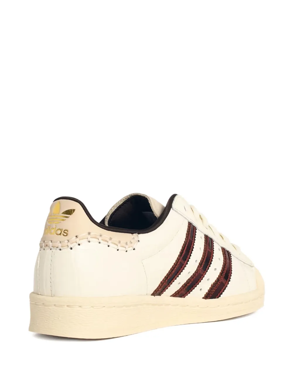 Adidas Originals X Wales Bonner Superstar Leather Sneakers In Neutral