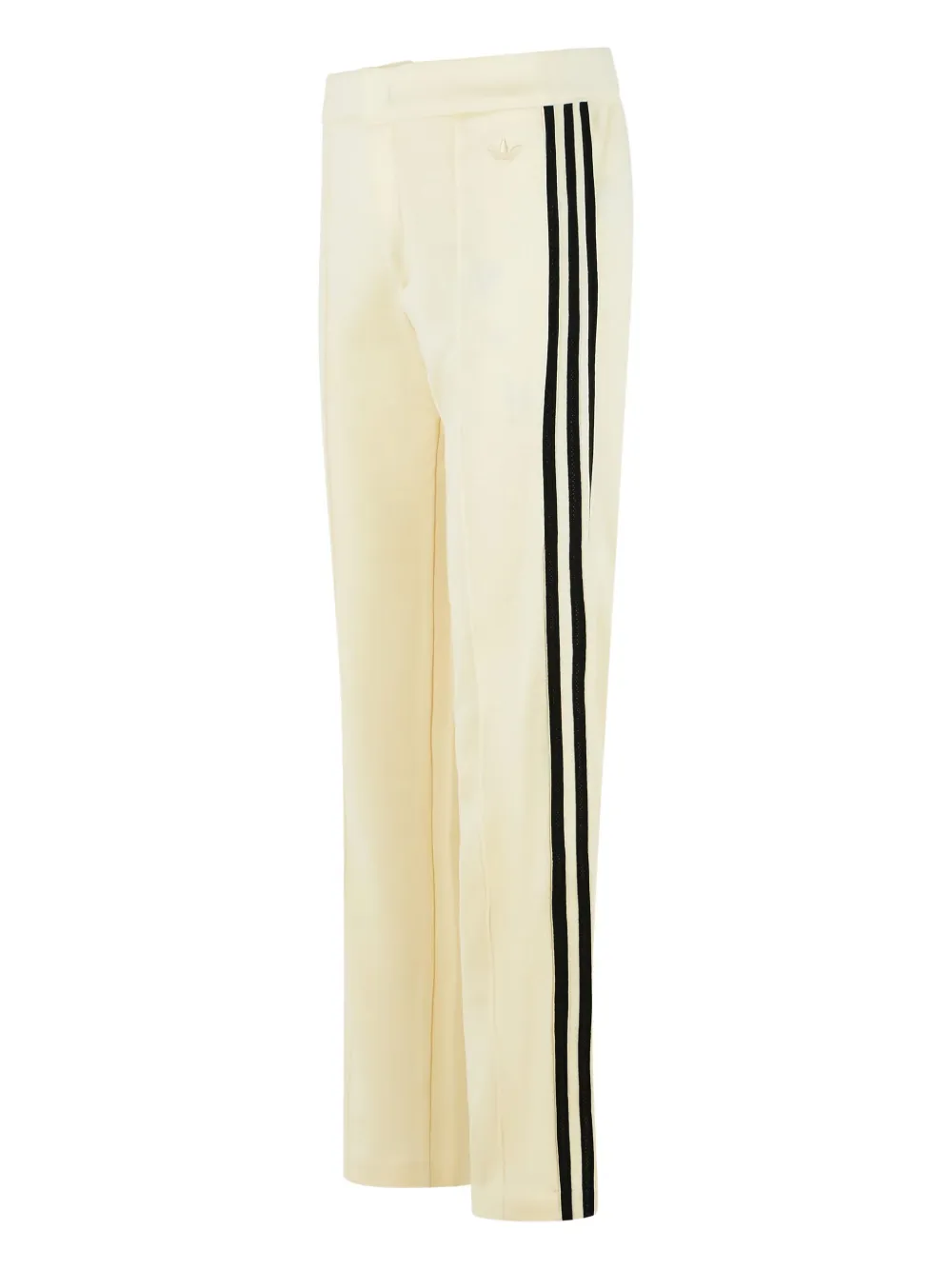 Adidas side-stripe logo-detail trousers - Beige