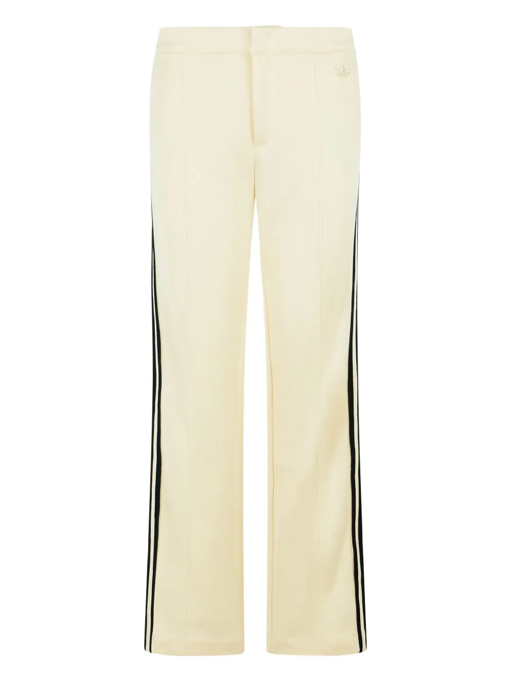 adidas side-stripe logo-detail trousers - Toni neutri