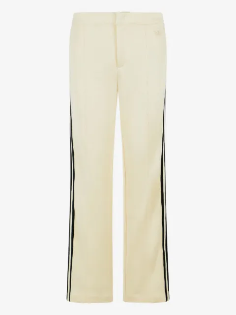 adidas side-stripe logo-detail trousers