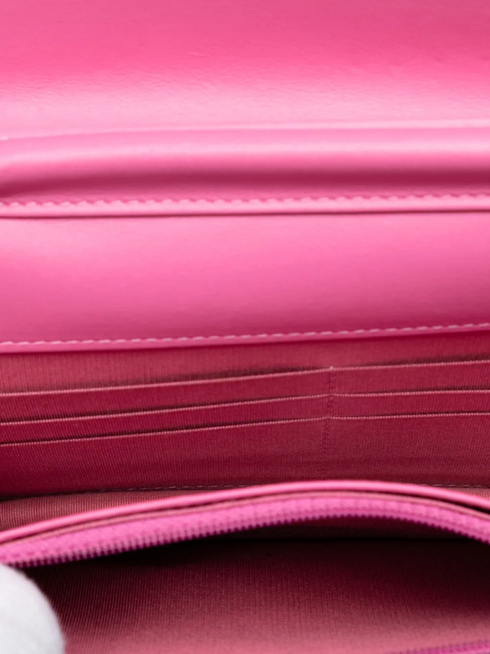 Pre-owned Chanel 2018-2019 Small Quilted Caviar Boy Flap Crossbody Bag In Pink