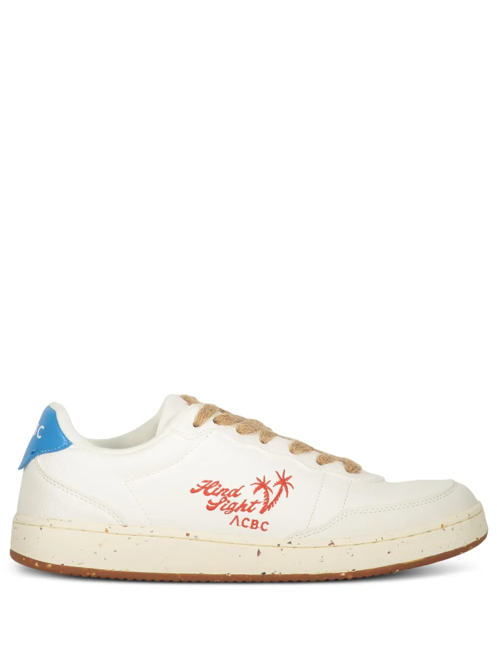 Acbc Logo-embroidered Sneakers In White