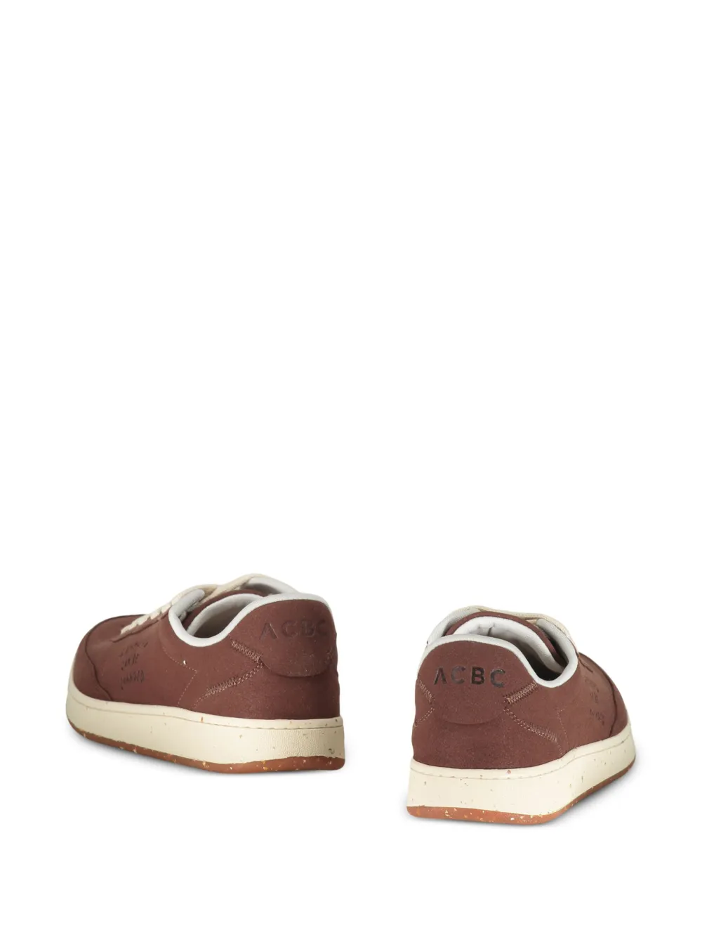 Acbc Logo-print Sneakers In Brown