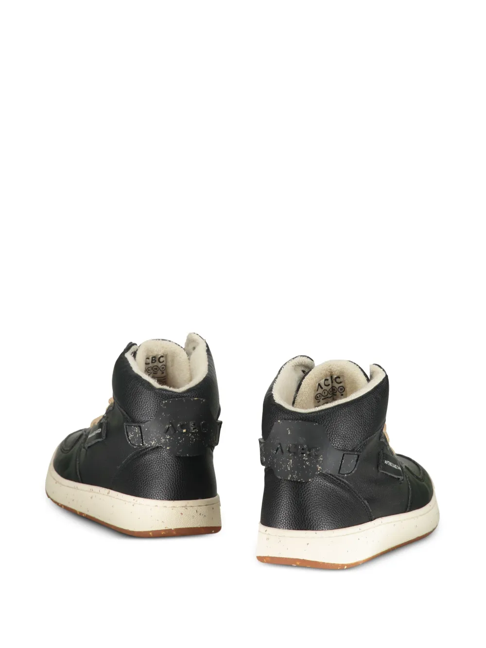 Acbc Logo-detail High-tops Sneakers In Black