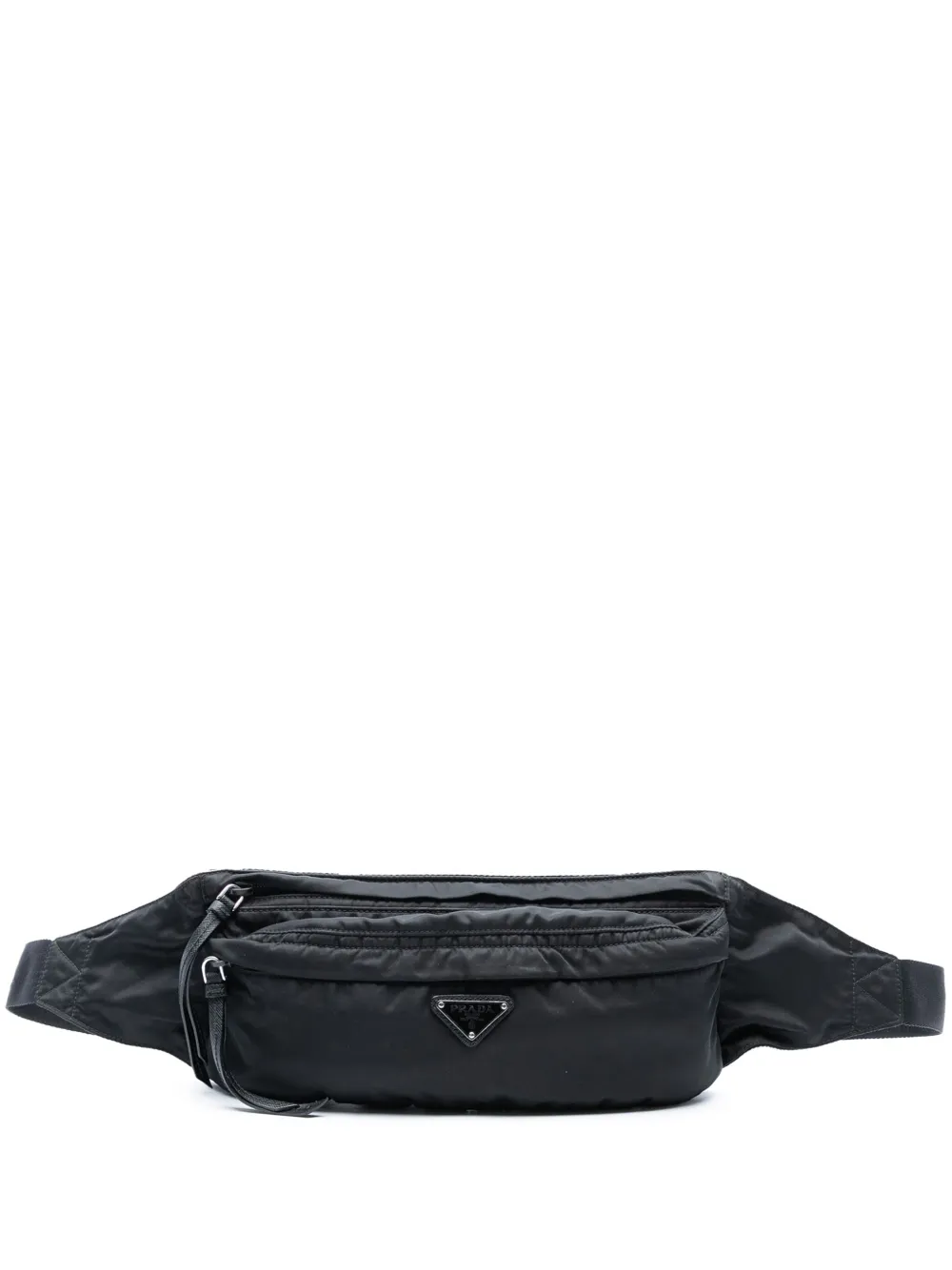 Prada Pre-Owned 2013-2025 テスート ベルトバッグ - ブラック Prada Pre-Owned 2013-2025 テスート ベルトバッグ - ブラック