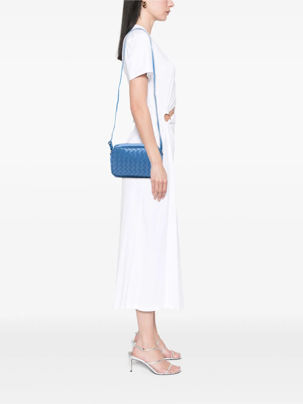 Bottega Veneta Pre-Owned Borsa a tracolla Intrecciato piccola in nappa 2012-2025 | Pre-owned | Image 2