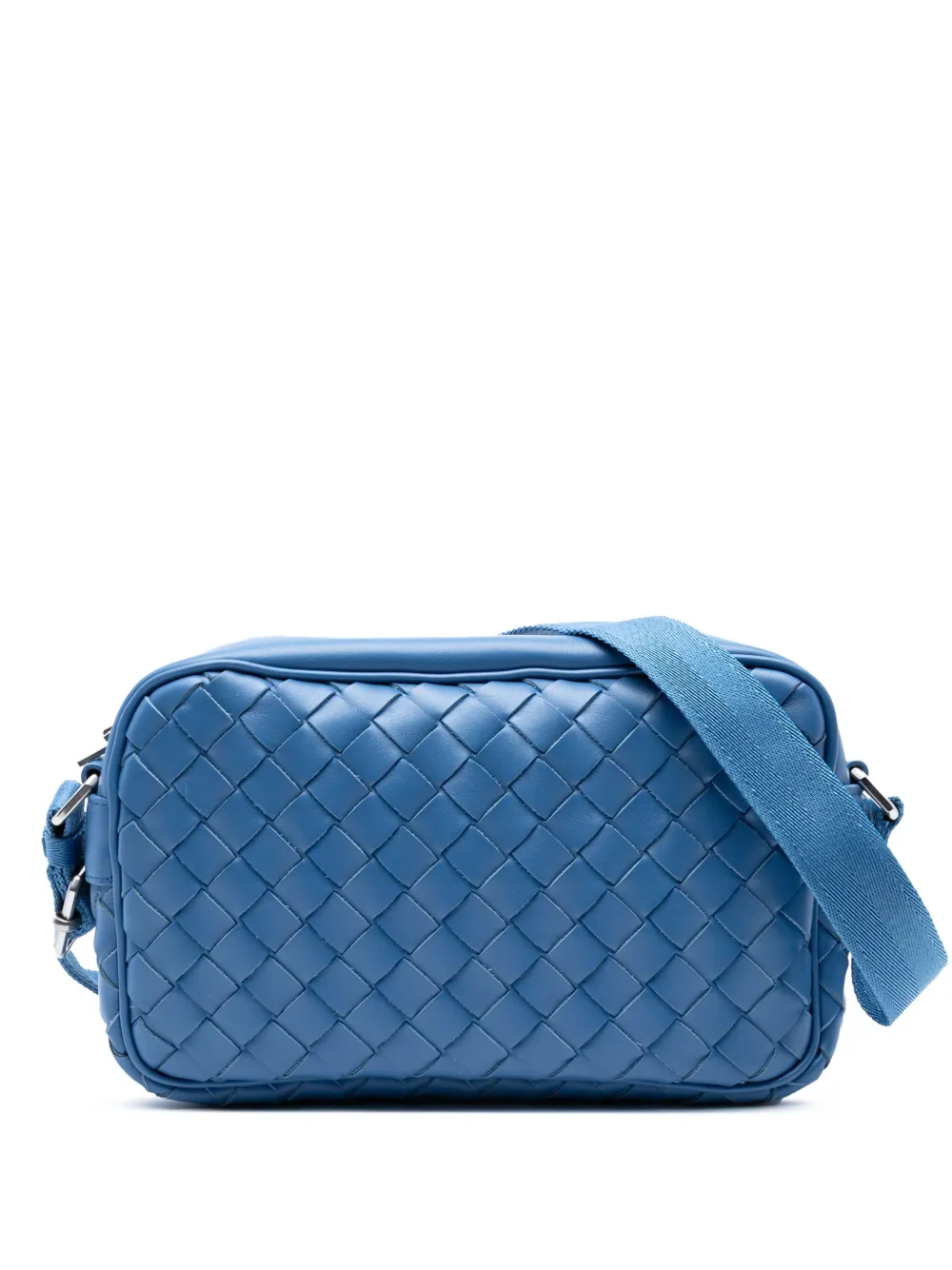 Bottega Veneta Pre-Owned 2012-2025 スモール ナッパ イントレチャート カメラバッグ ショルダーバッグ - Bottega Veneta Pre-Owned 2012-2025 スモール ナッパ イントレチャート カメラバッグ ショルダーバッグ -