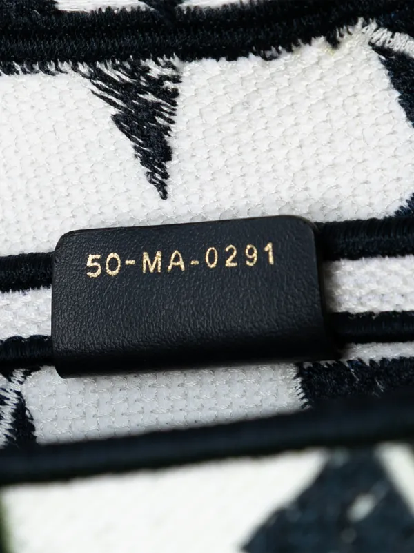 Christian Dior Pre-Owned 2021 エンブロイダリー キャンバス スター