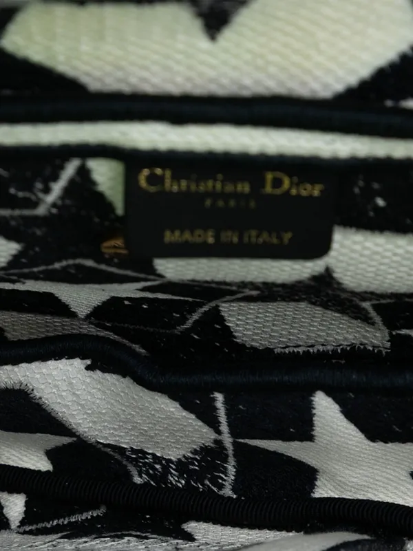 Christian Dior Pre-Owned 2021 エンブロイダリー キャンバス スター