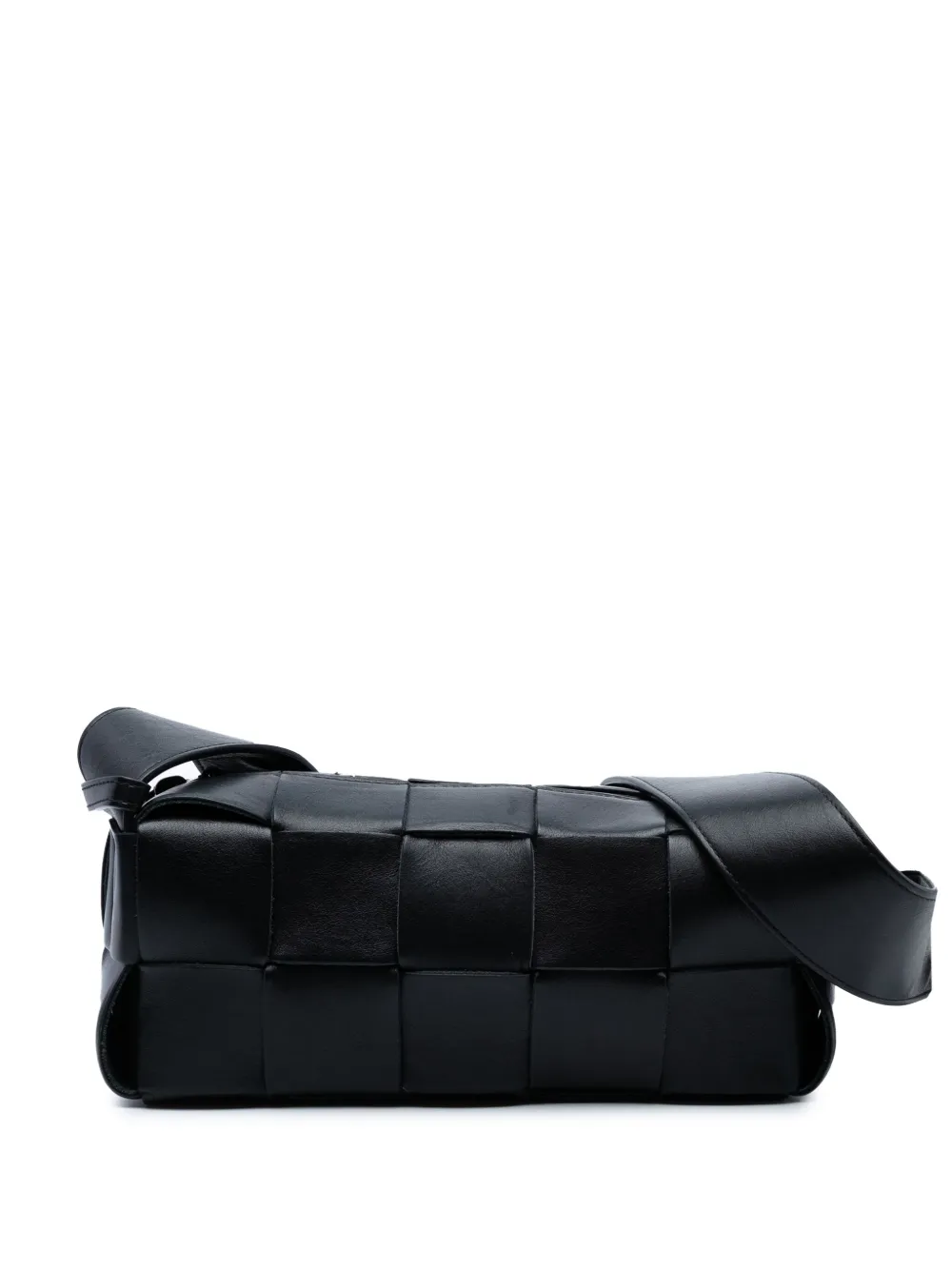 Bottega Veneta Pre-Owned 2012-2025 スモール ラムスキン イントレチャート ブリック カセット