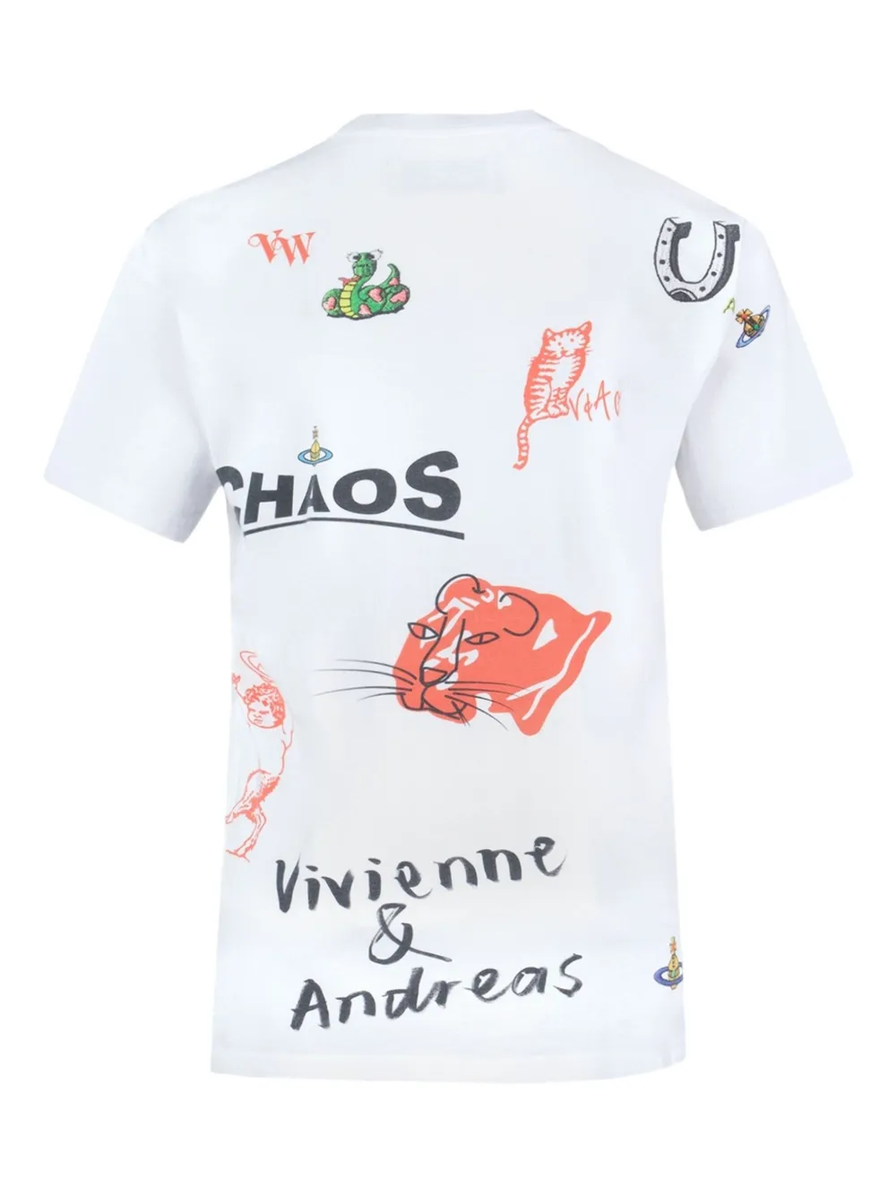 Vivienne Westwood T-shirt met print - Wit