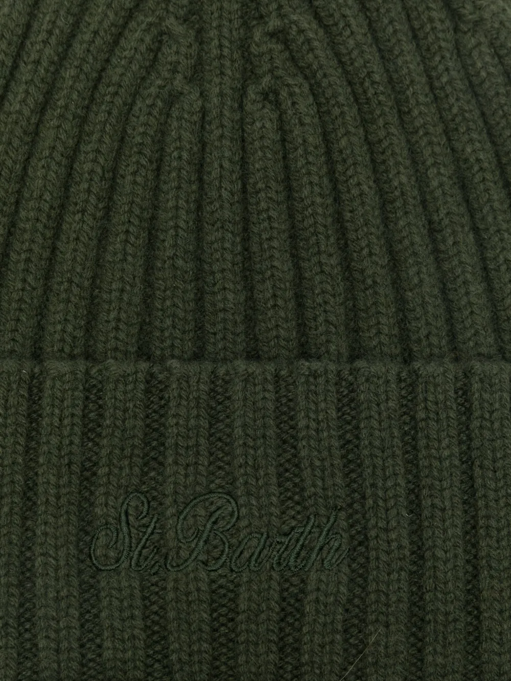 MC2 Saint Barth Wengen geribbelde muts Groen