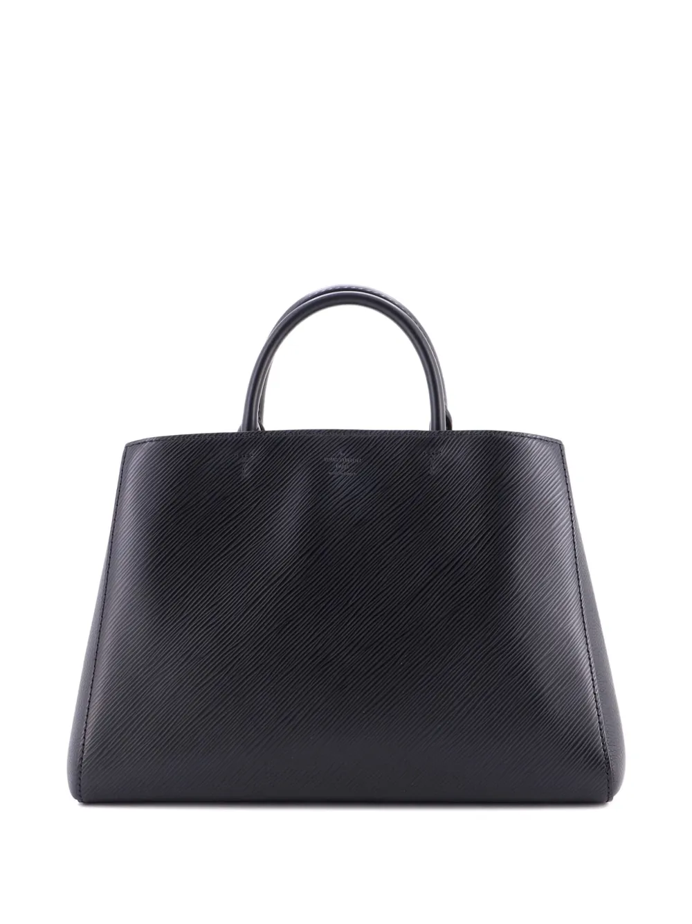 Pre-owned Louis Vuitton Marelle Epi Leather Mm Tote Bag In Black