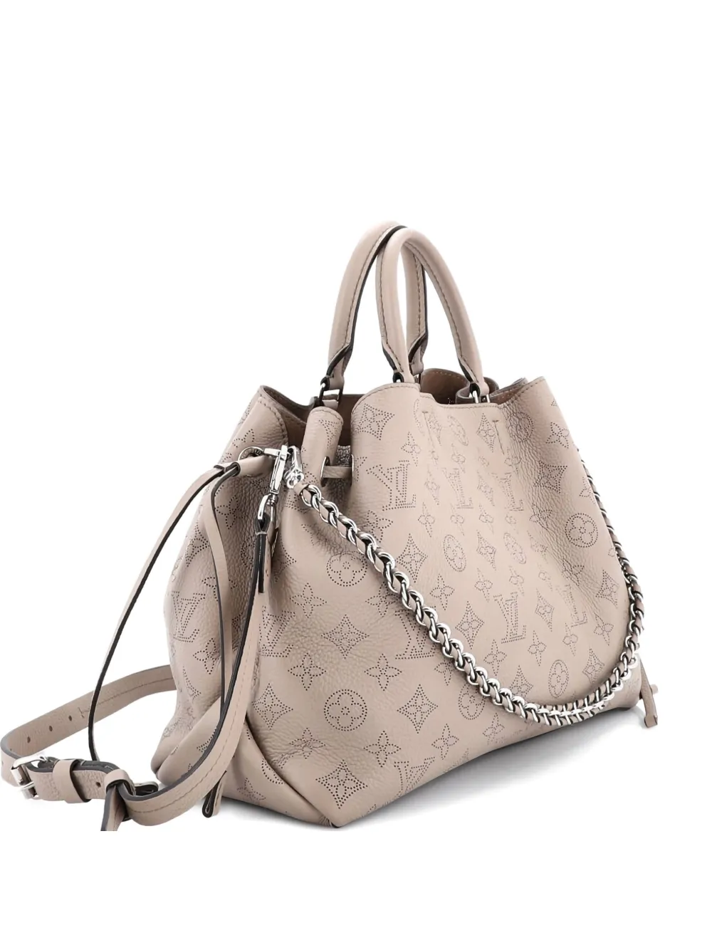 Louis Vuitton Pre-Owned Bella Mahina Leather tote bag - ニュートラル Louis Vuitton Pre-Owned Bella Mahina Leather tote bag - ニュートラル