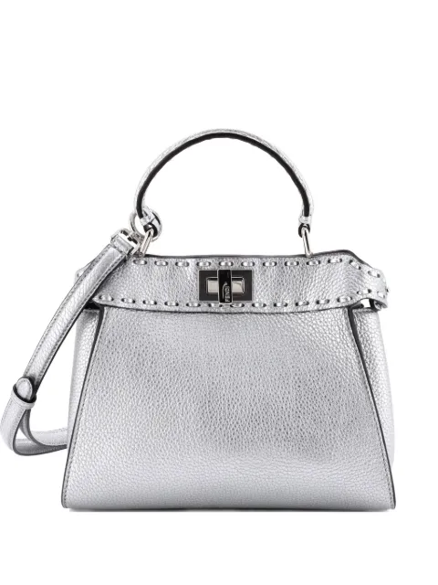 Fendi Pre-Owned Selleria Peekaboo Bag Leather Mini satchel