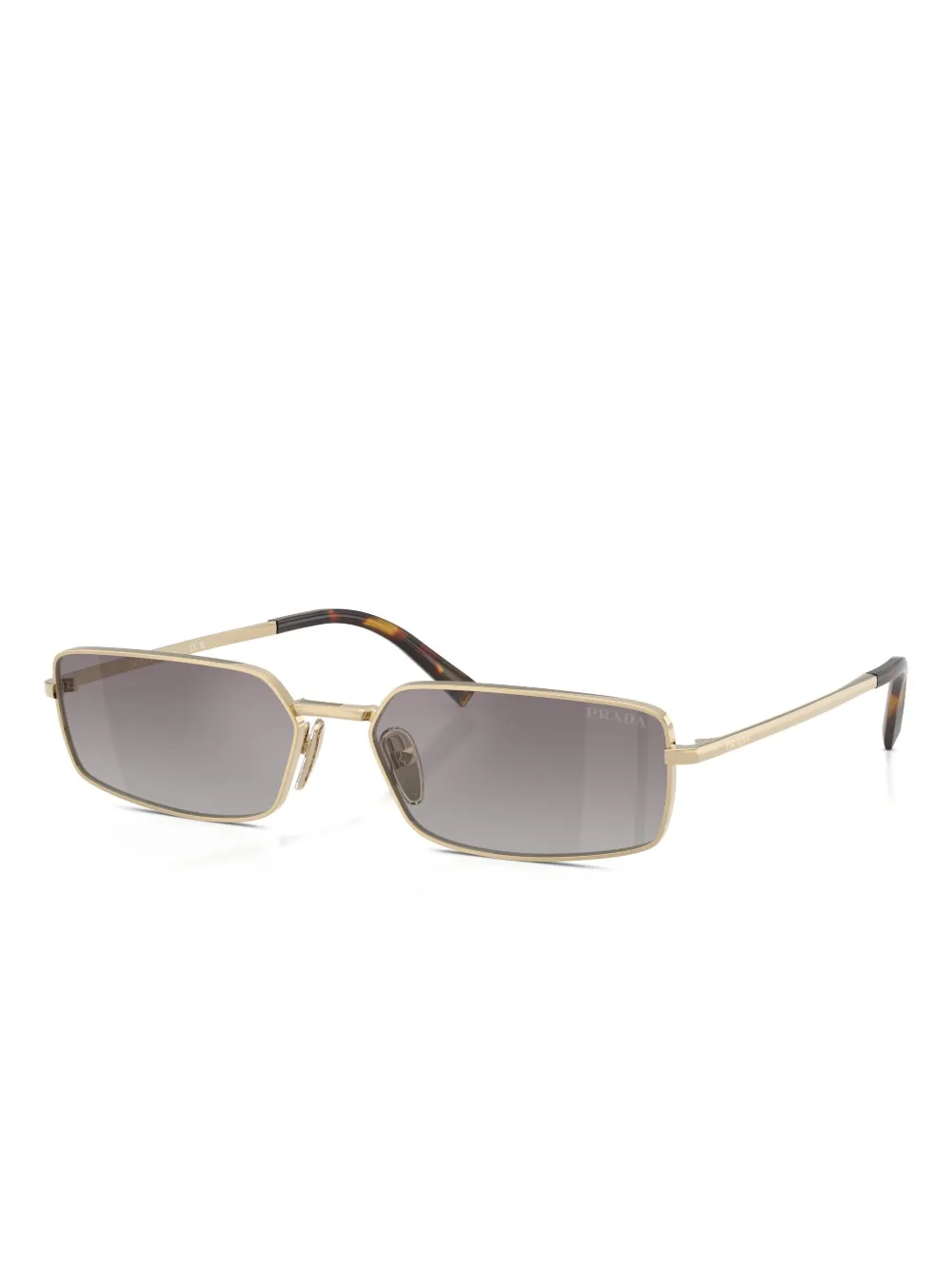 Prada Eyewear rectangular-frame sunglasses - Goud