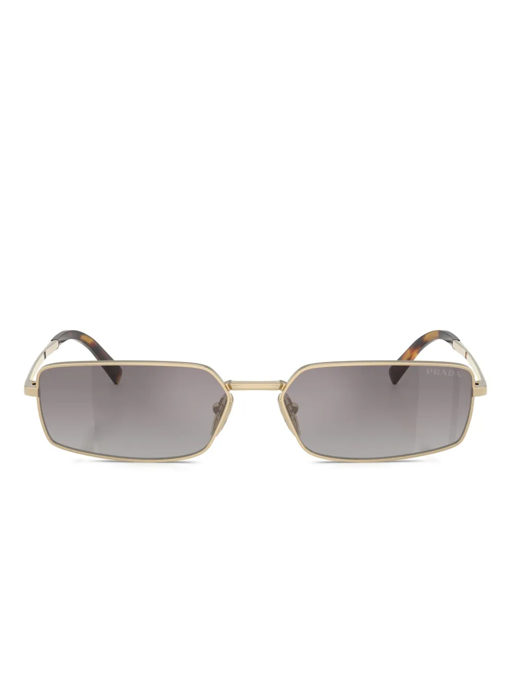 Prada Eyewear rectangular-frame sunglasses - Oro